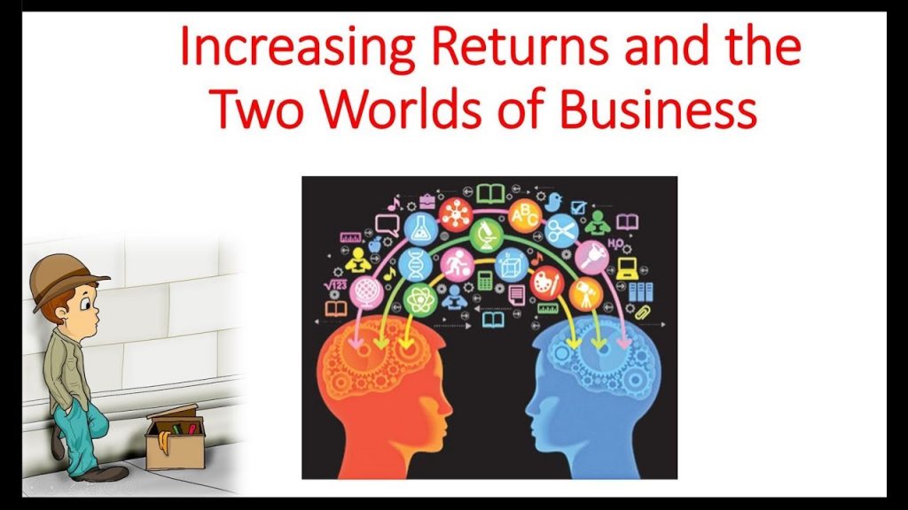 Increasing Returns And The Two Worlds Of Business