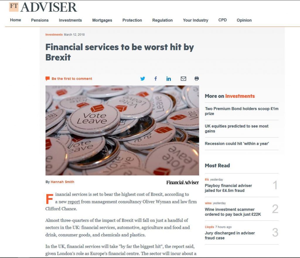 Somero Enterprises, Vertu Motors & AJ Bell holdings 12 Brexit UK Economy