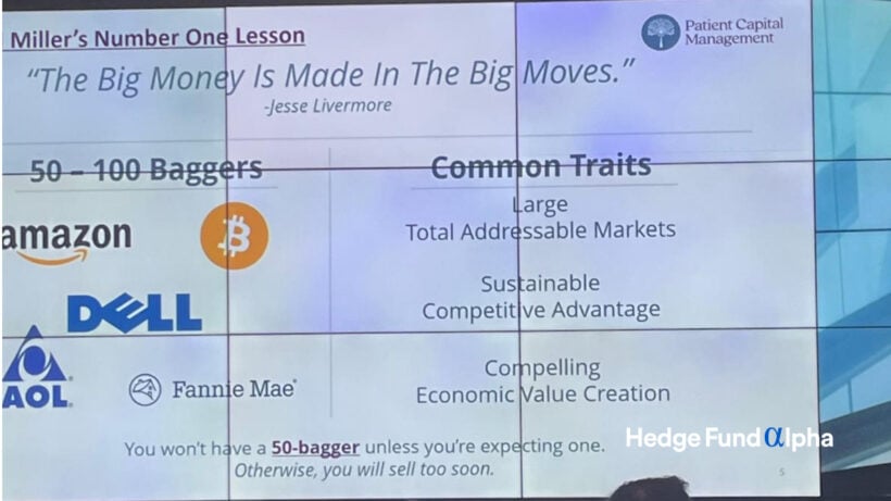 Miller's Number one lesson