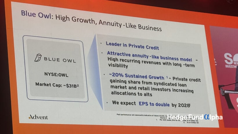 Blue Owl High Growth Annuity Like Business