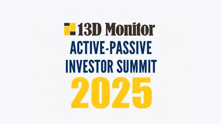 2025 13D Monitor Active-Passive Investor Summit