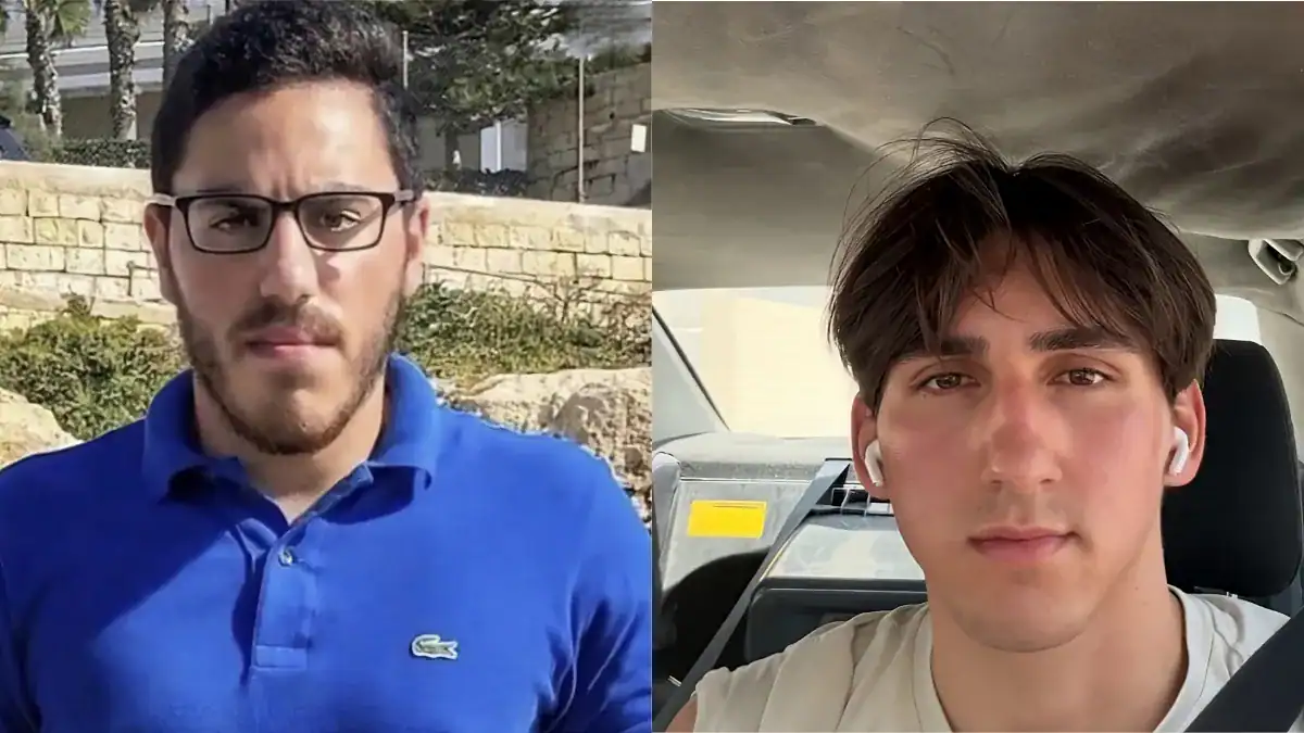 Matteo Muscat and Gabriel Sammut