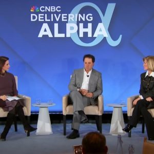Hedge Fund Alpha 6 2025 Delivering Alpha Conference ichael Arougheti And Mary Callahan Erdoes