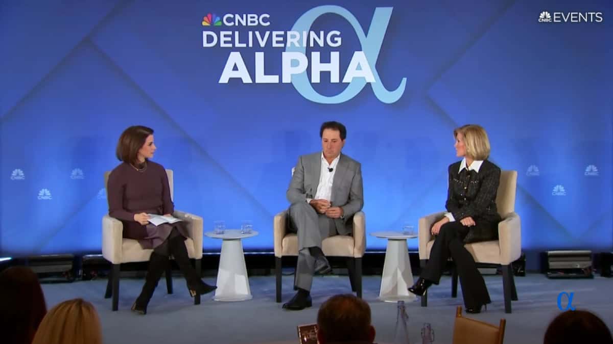 Hedge Fund Alpha 19 2025 Delivering Alpha Conference ichael Arougheti And Mary Callahan Erdoes