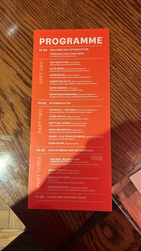 2025 Sohn London Conference: Tudor, Palliser, Saba, Gotham City & Other Top Investors Reveal Best Ideas 1 WhatsApp Image 2025 11 19 at 7.09.47 AM