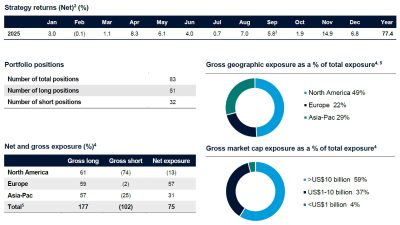 L1 Capital Strategy returns