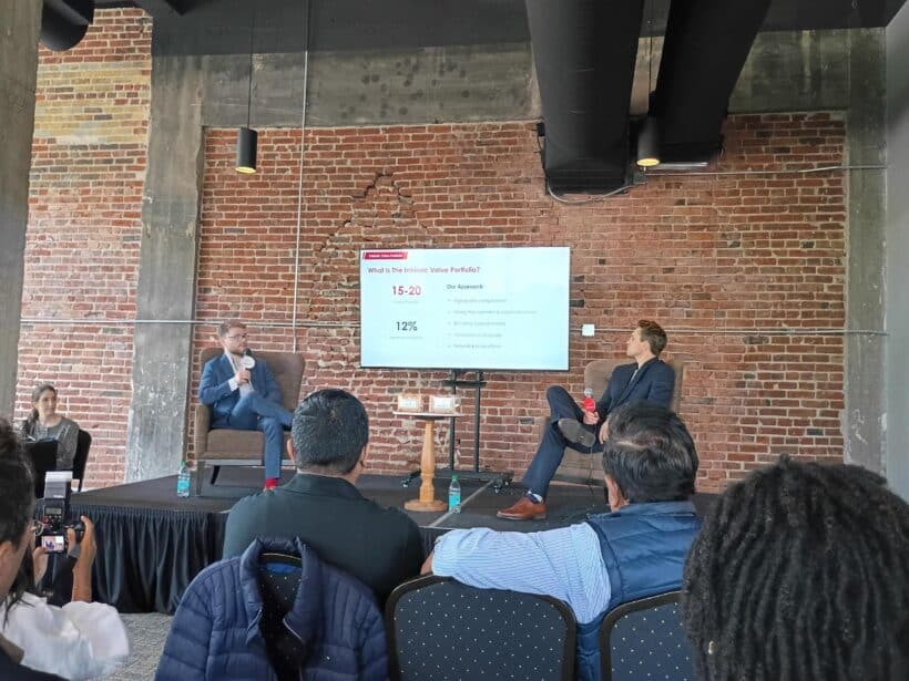 Shawn O'Malley and Daniel Mahncke presenting at Intrinsic Value Conference 2026 in Omaha