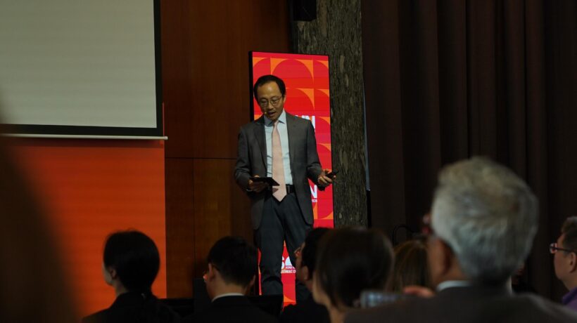 Silas Xu presenting Angelalign investment thesis at Sohn Hong Kong 2026 Conference