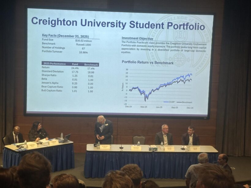 Panel of five veteran value investors speaking at Creighton University 16th Annual Value Investing Conference 2026