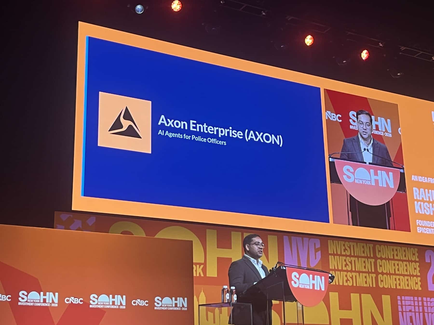 Axon Enterprise (Axon): Ai Agents For Police Officers. Rahul Kishore, Epicenter Capital, Sohn 2026.