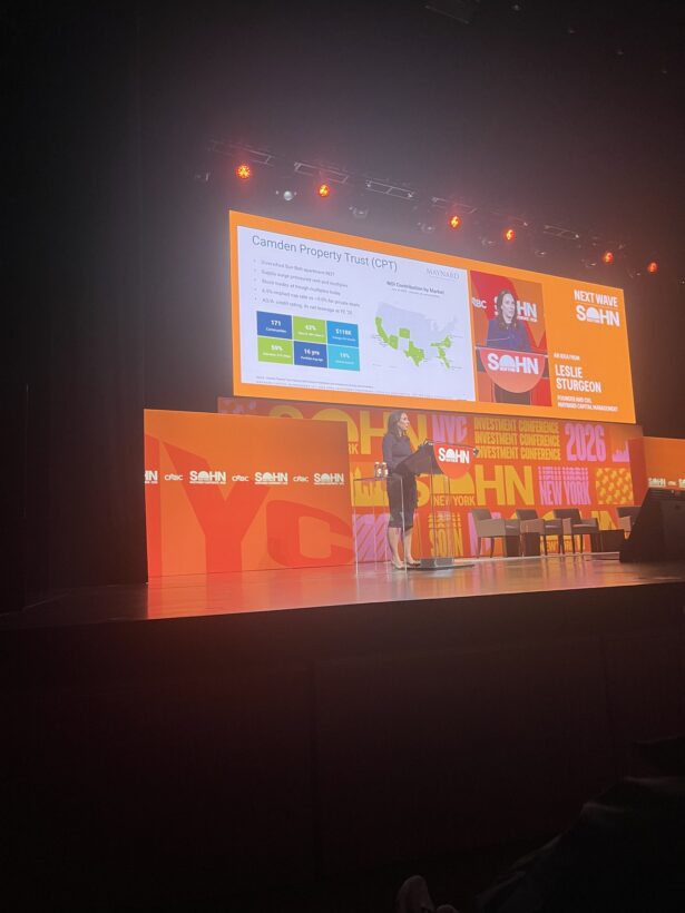 Camden Property Trust (CPT) overview from Leslie Sturgeon's Maynard Capital pitch at Sohn 2026