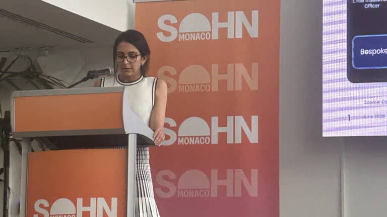 Celia Fseil Candriam At The 2026 Sohn Monaco Conference