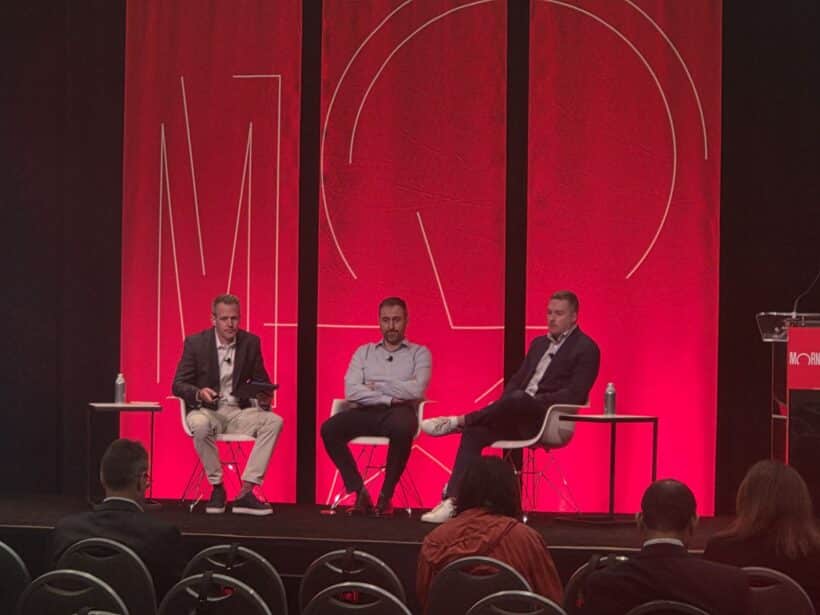 PitchBook’s Paul Condra, Kyle Stanford and James Ulan at the 2026 Morningstar Investment Conference