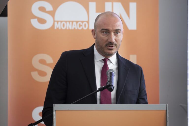 Angelo Meda Of Banor Sim At The 2026 Sohn Monaco Conference