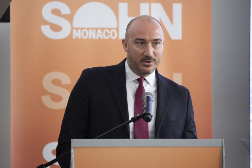 Angelo Meda of Banor SIM at the 2026 Sohn Monaco Conference
