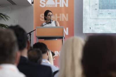 Célia Fseil of Candriam at the 2026 Sohn Monaco Conference