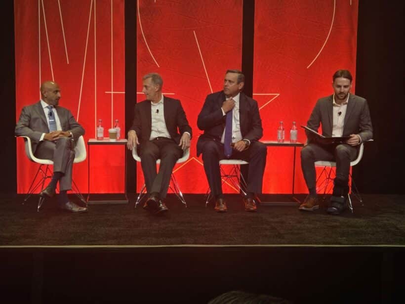Investment grade credit spread trends chart from 2026 Morningstar Investment Conference panel discussion