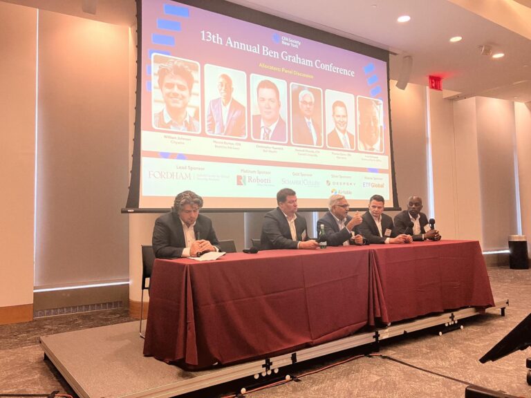 Panel Of Institutional Allocators Discussing Investment Strategies At The 2026 Ben Graham Conference