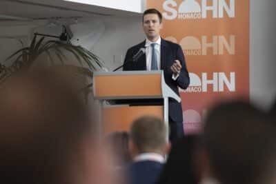 Kaspar Hållsten of Rhenman & Partners at the 2026 Sohn Monaco Conference