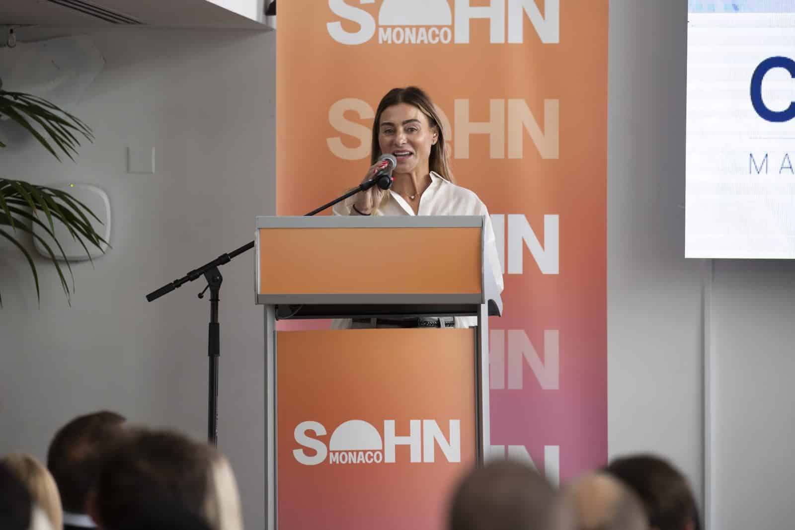 Michela Ferrulli Of Calibrate Management At The 2026 Sohn Monaco Conference