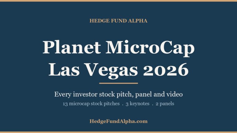 Planet Microcap Las Vegas 2026 Hedge Fund Alpha