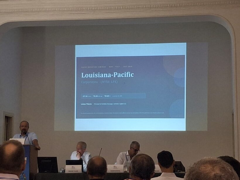 Lukasz Thieme of Covictor Capital LLC presenting at the 2026 Value Investing Seminar